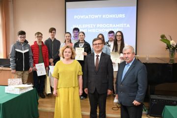 Najlepsi młodzi programiści Powiatu Miechowskiego